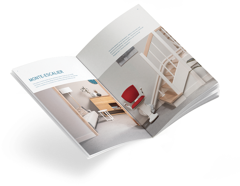 Brochure gratuite sur les monte-escaliers.
